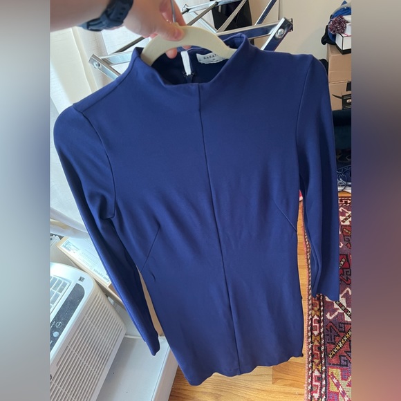 EUC Babaton (Aritzia) Zachary Dress in Blue Depths - Picture 2 of 5